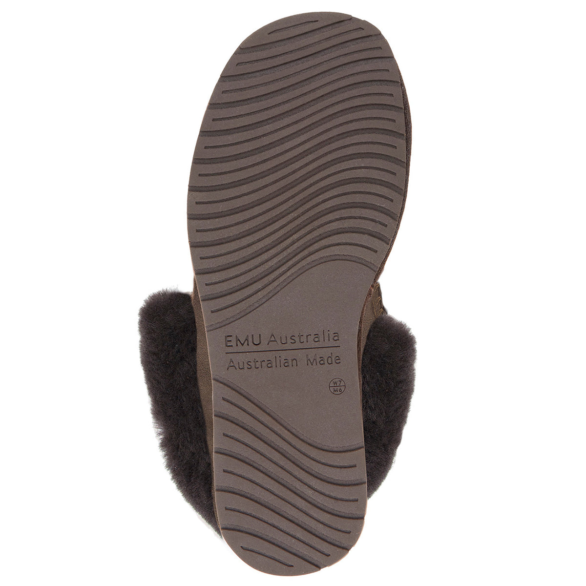 Emu Murray Slippers chocolate