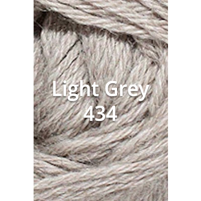 Light Grey - Eki Riva Supreme 4ply Alpaca