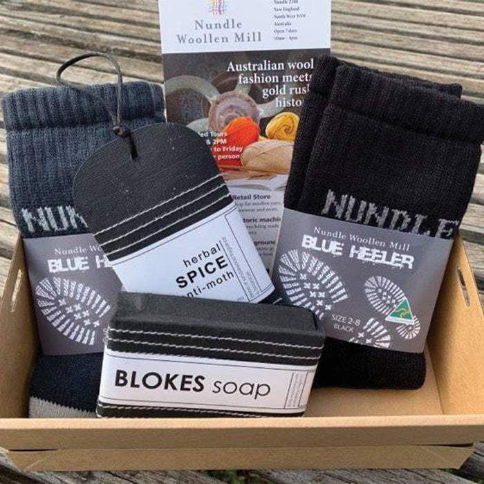 Father's Day Gift Pack - Soap & Socks 2-8