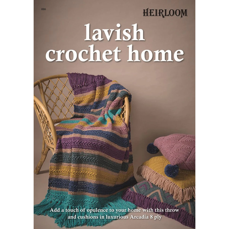 Heirloom Lavish Crochet Home Leaflet 006