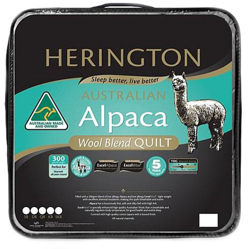 Herington Alpaca Wool Blend Quilt