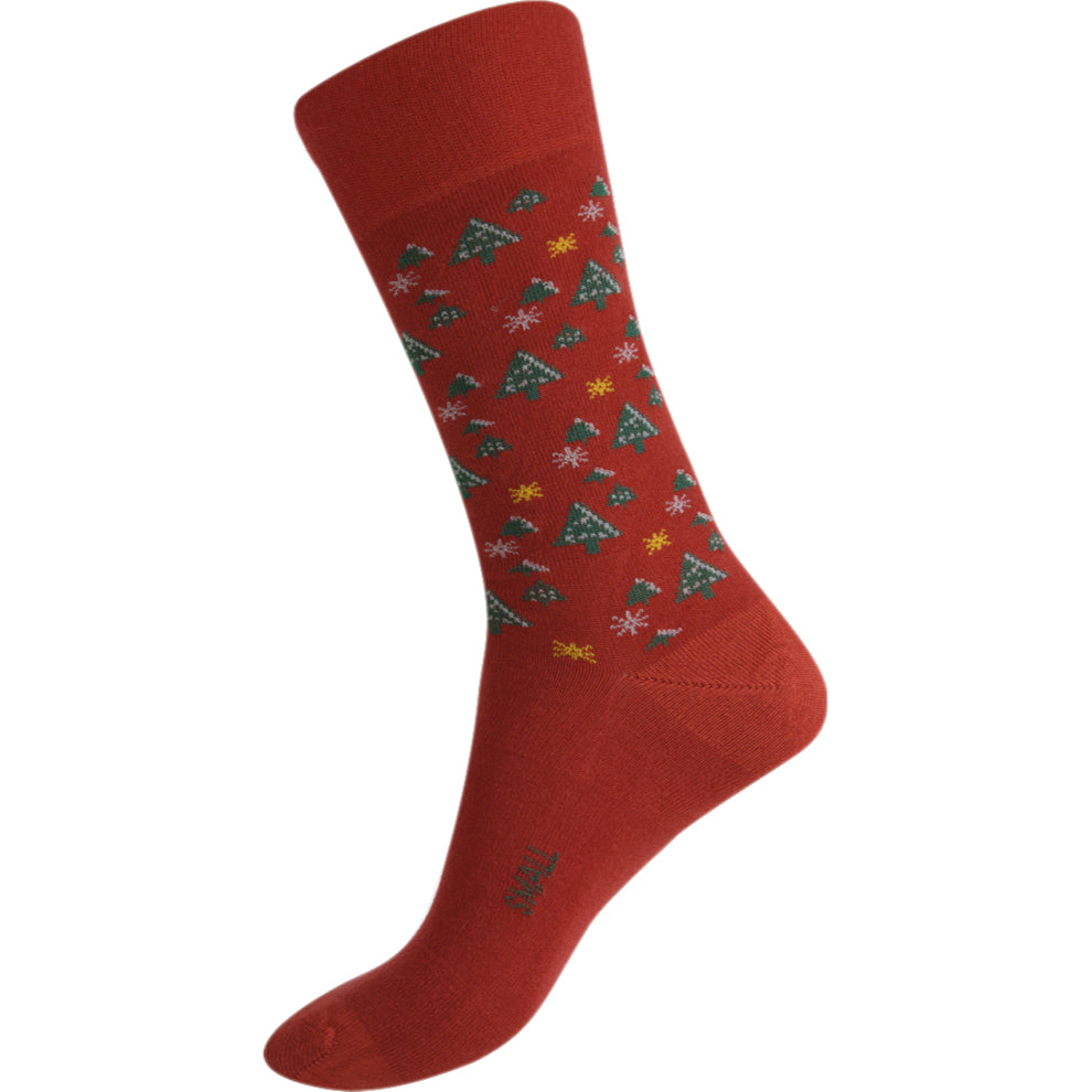 Humphrey Law  Wool Blend Health Sock Xmas