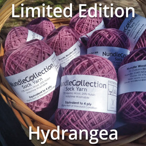 Hydrangea - Nundle Collection 4 Ply Sock Yarn
