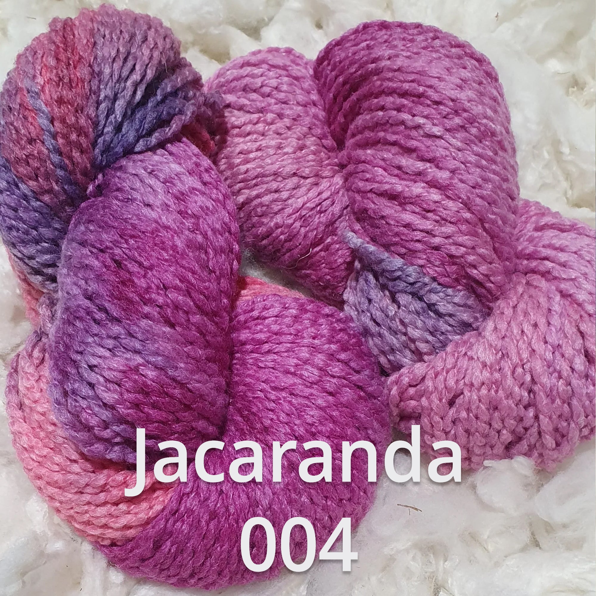Nundle Hand Dyed Linen Blend Jacaranda