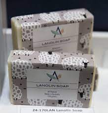 Lanolin Soap with Sheep Wrap