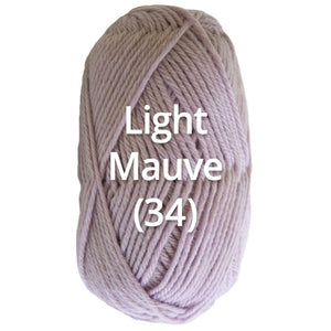Light Mauve (34) - Nundle Collection 8 Ply Feltable Yarn