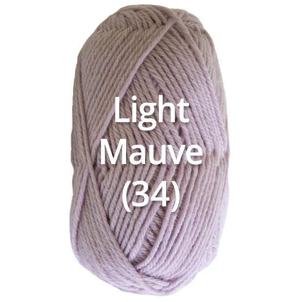 Light Mauve (34) - Nundle Collection 8 Ply Feltable Yarn