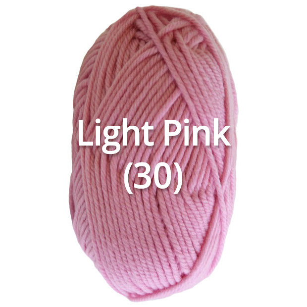 Light Pink (30) - Nundle Collection 12 Ply Chaffey Yarn