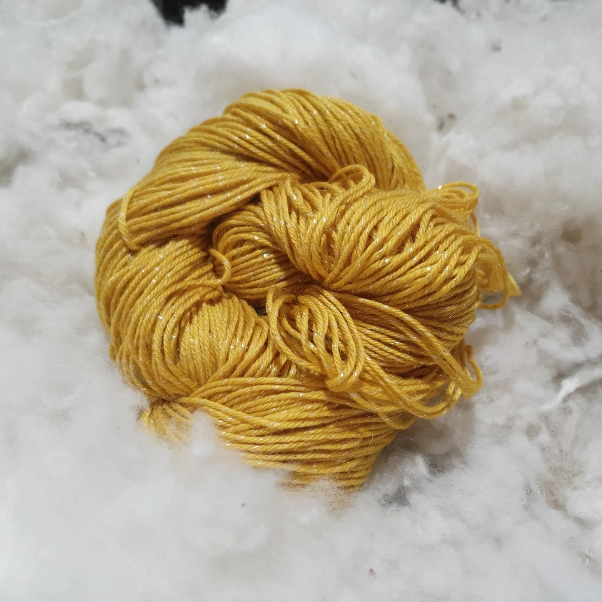 Nundle Dyed Metallica Yarn 4ply Equivalent - Butterscotch