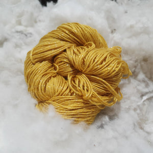 Nundle Dyed Metallica Yarn 8ply Equivalent butterscotch