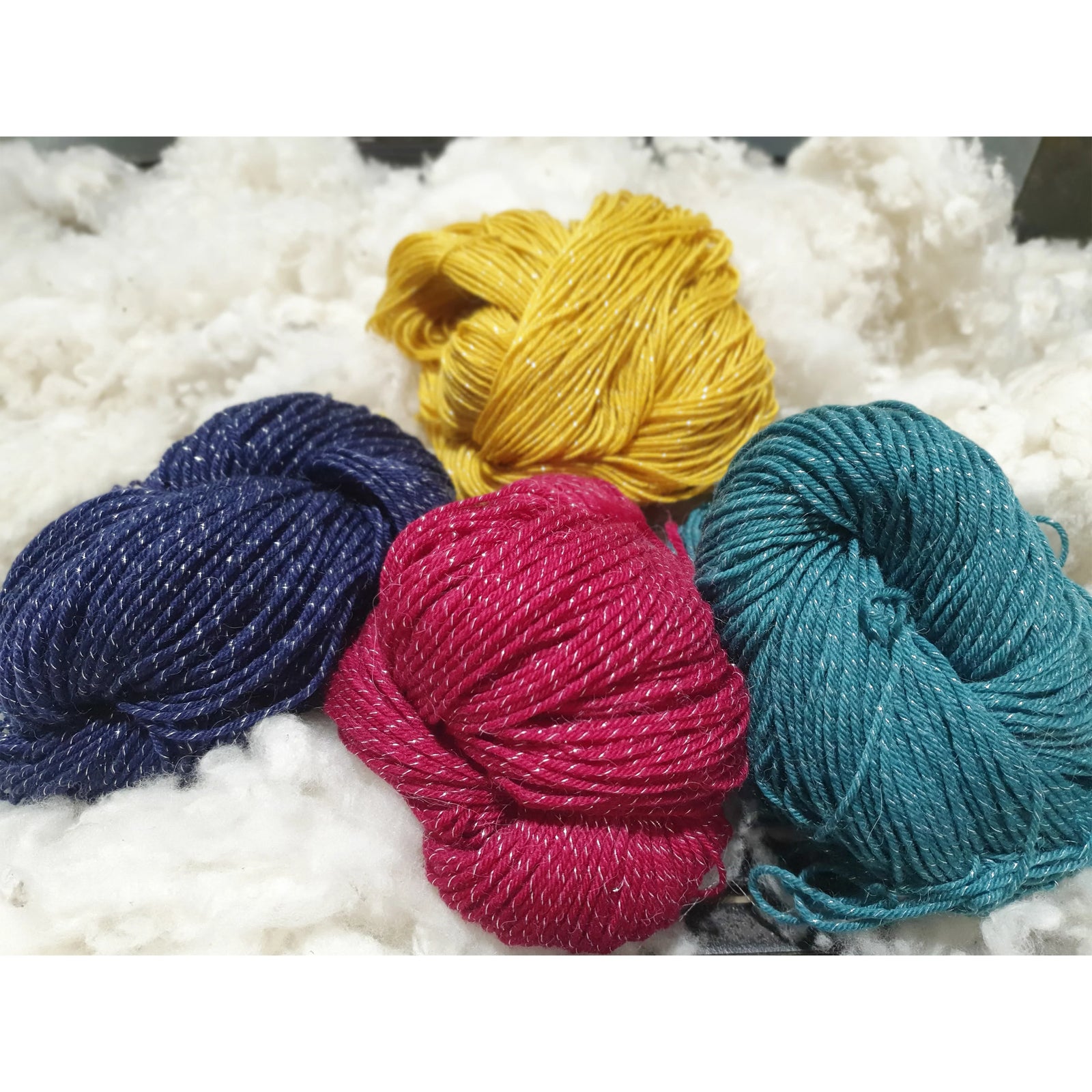 Nundle Dyed Metallica Yarn 4ply Equivalent