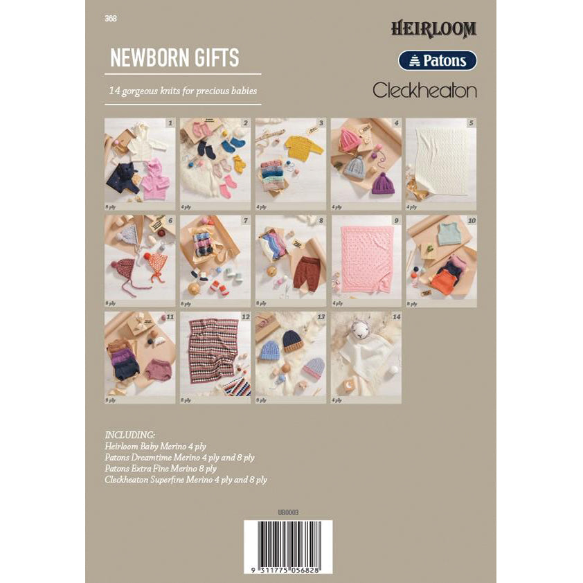 Newborn Gifts Book 368