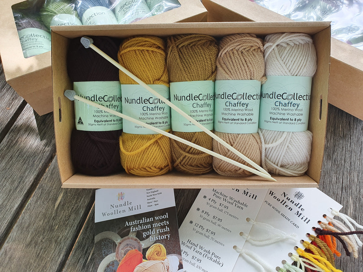 Nundle Woollen Mill Tempter Box - Natural Nellie