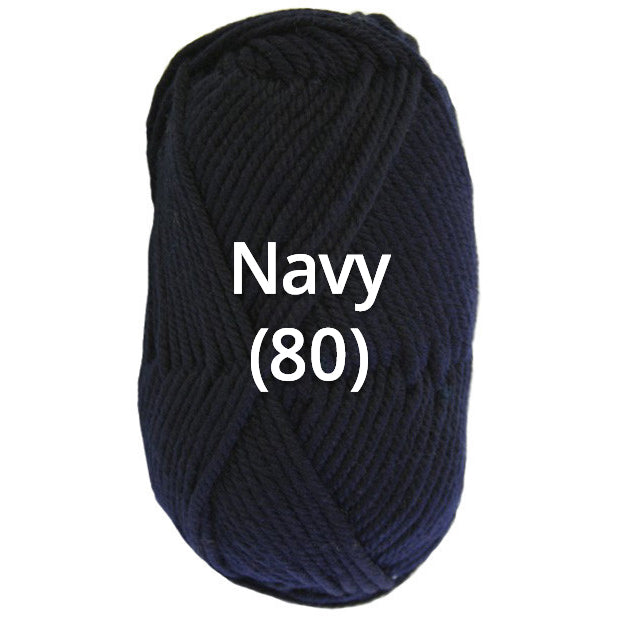 Navy - Nundle Collection 4 Ply Chaffey Yarn