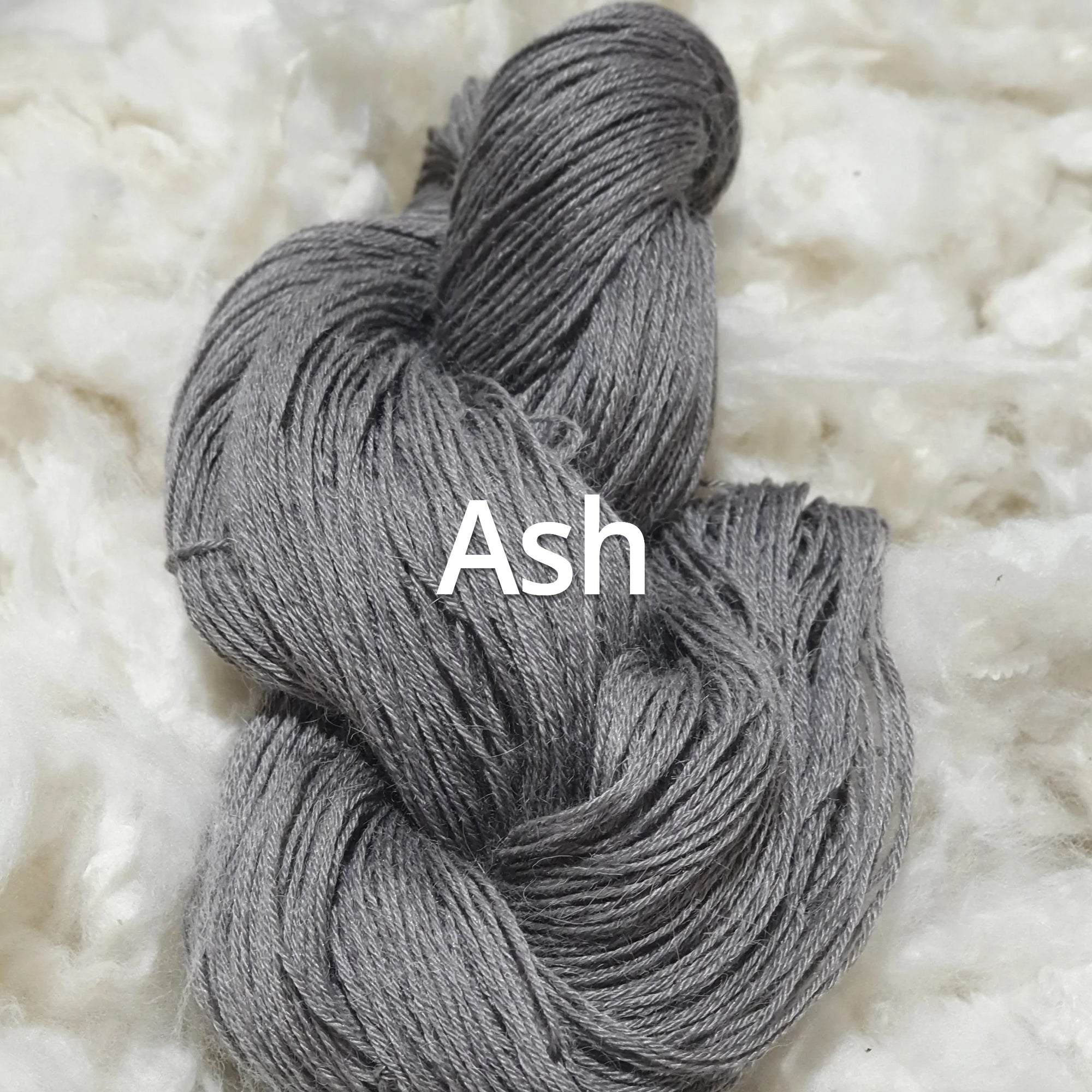 Ash - Nundle Alpaca Merino Silk 4 ply Yarn