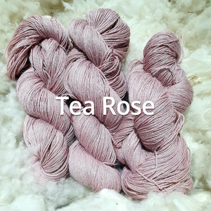 Tea Rose - Nundle Alpaca Merino Silk 4 ply Yarn