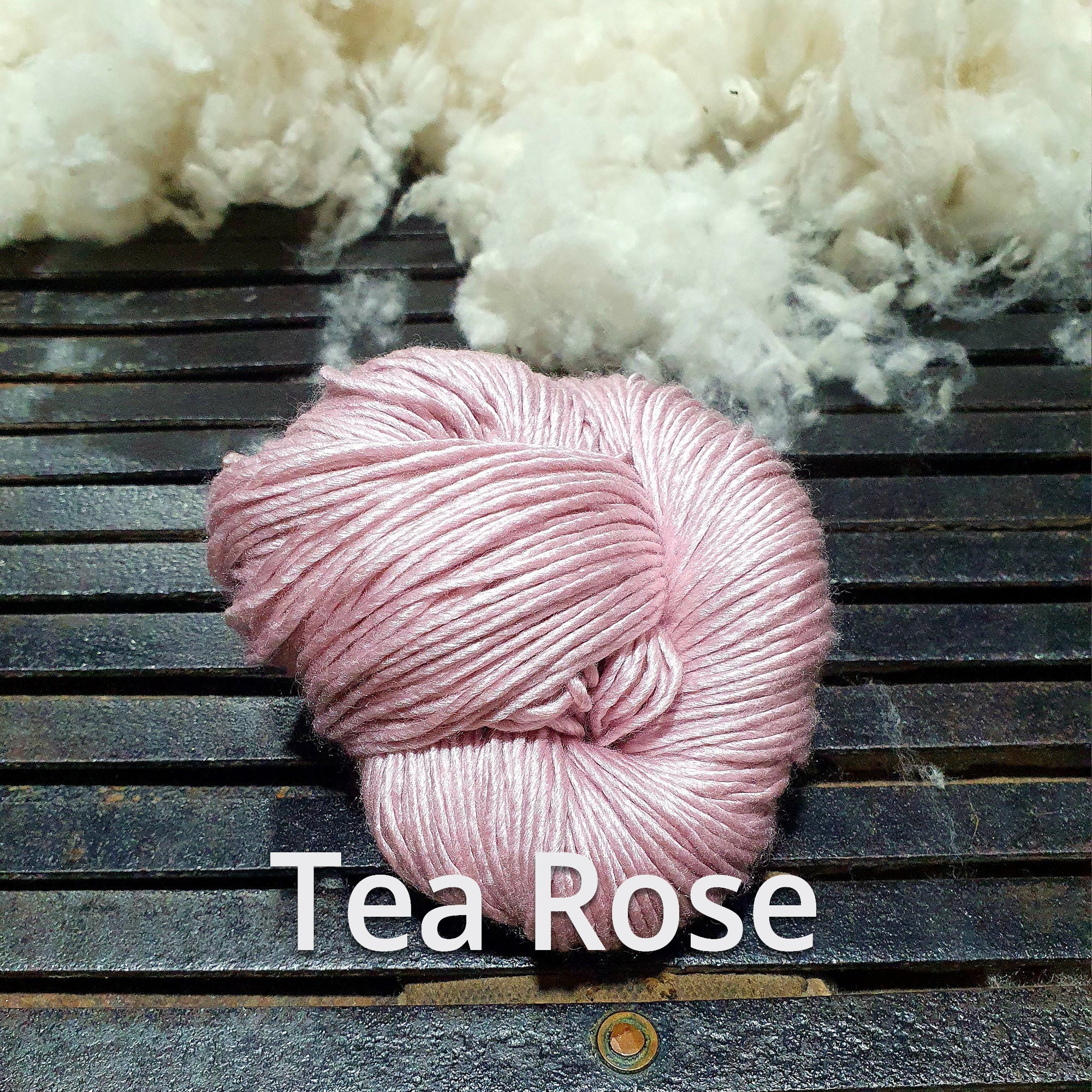 Tea Rose - Nundle Luxury Silk Merino 8 ply Yarn