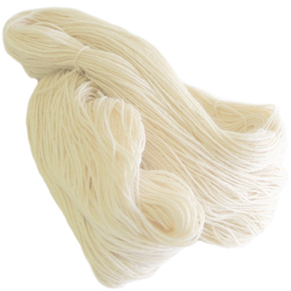 Nundle Undyed Machine Washable Merino Wool Yarn 8ply 100g Hank