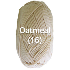Oatmeal (16) - Nundle Collection 8 Ply Feltable Yarn