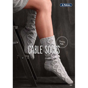 Patons Cable Socks 8 ply