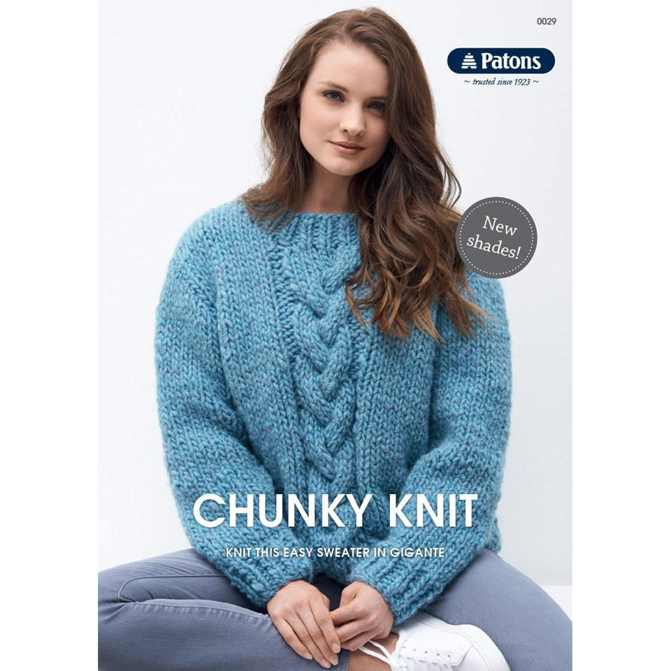 Patons Chunky Knit Pattern 0029