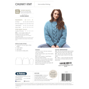 Patons Chunky Knit Pattern 0029