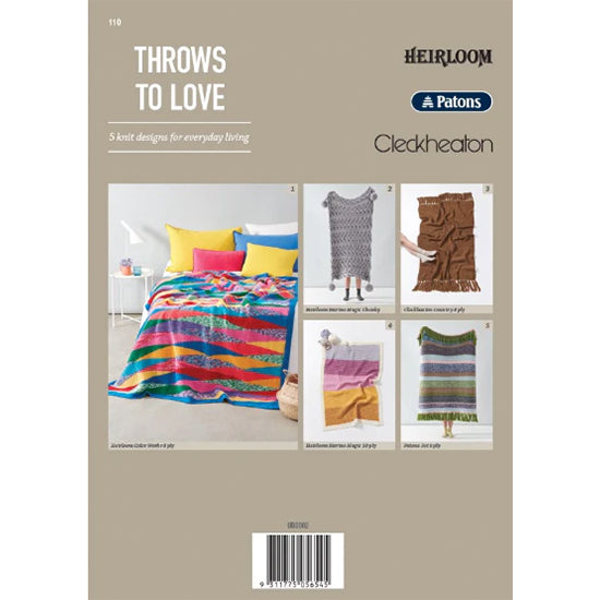 Patons Heirloom Throws to Love
