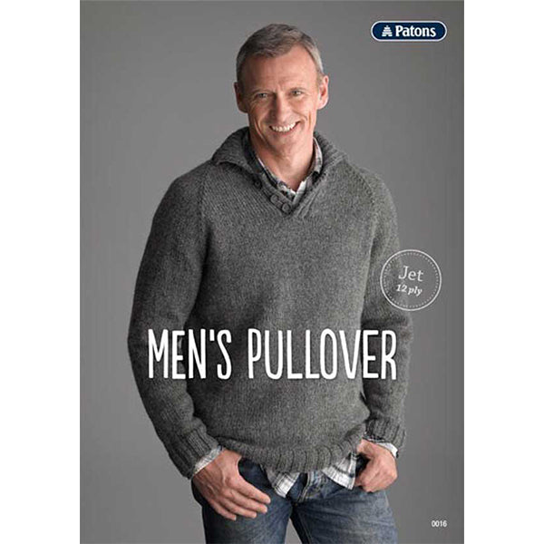 Patons Men's Pullover 12 ply Pattern