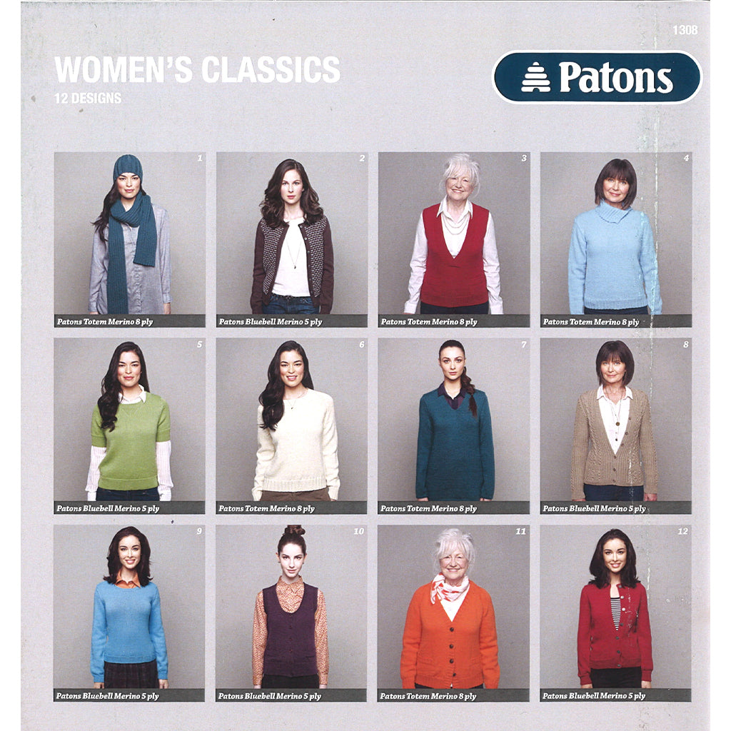 Patons Women's Classics Book 1308