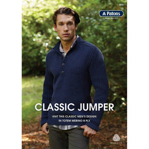 Patons Classic Jumper 8 ply Pattern 0032