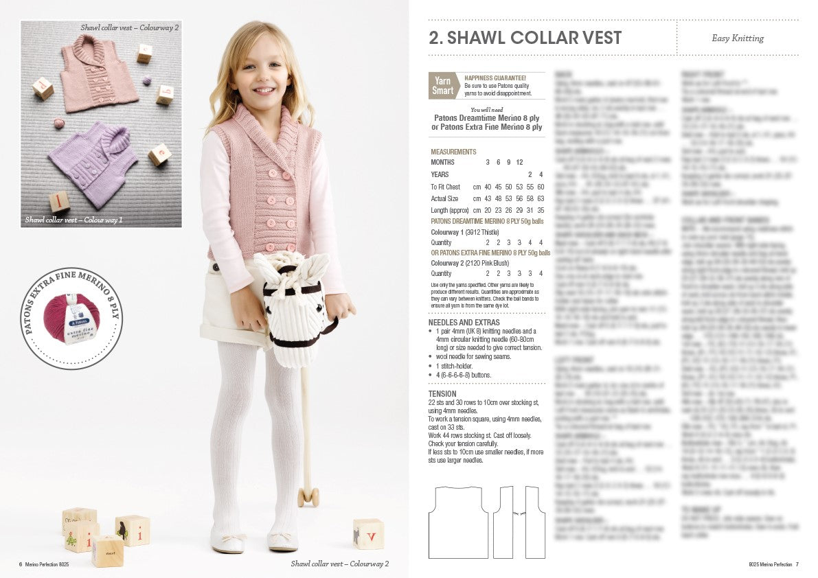 Patons Merino Perfection Book 8025
