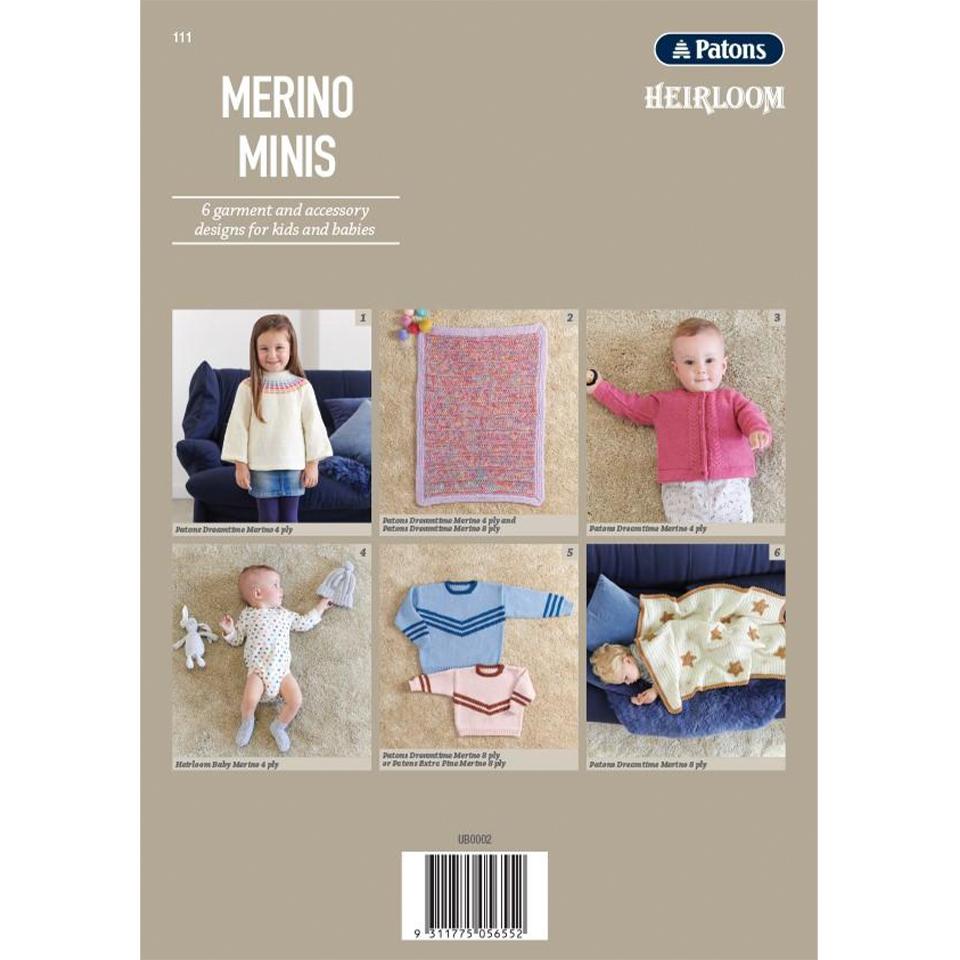 Patons Heirloom Merino Minis BK111