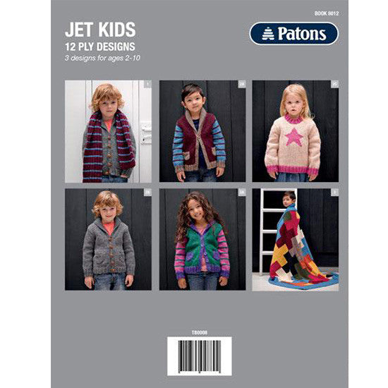Patons Jets Kids Book 8012