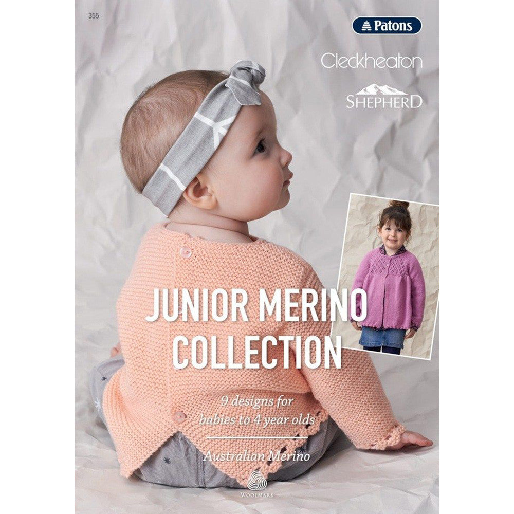 Patons Junior Merino Collection Book 355