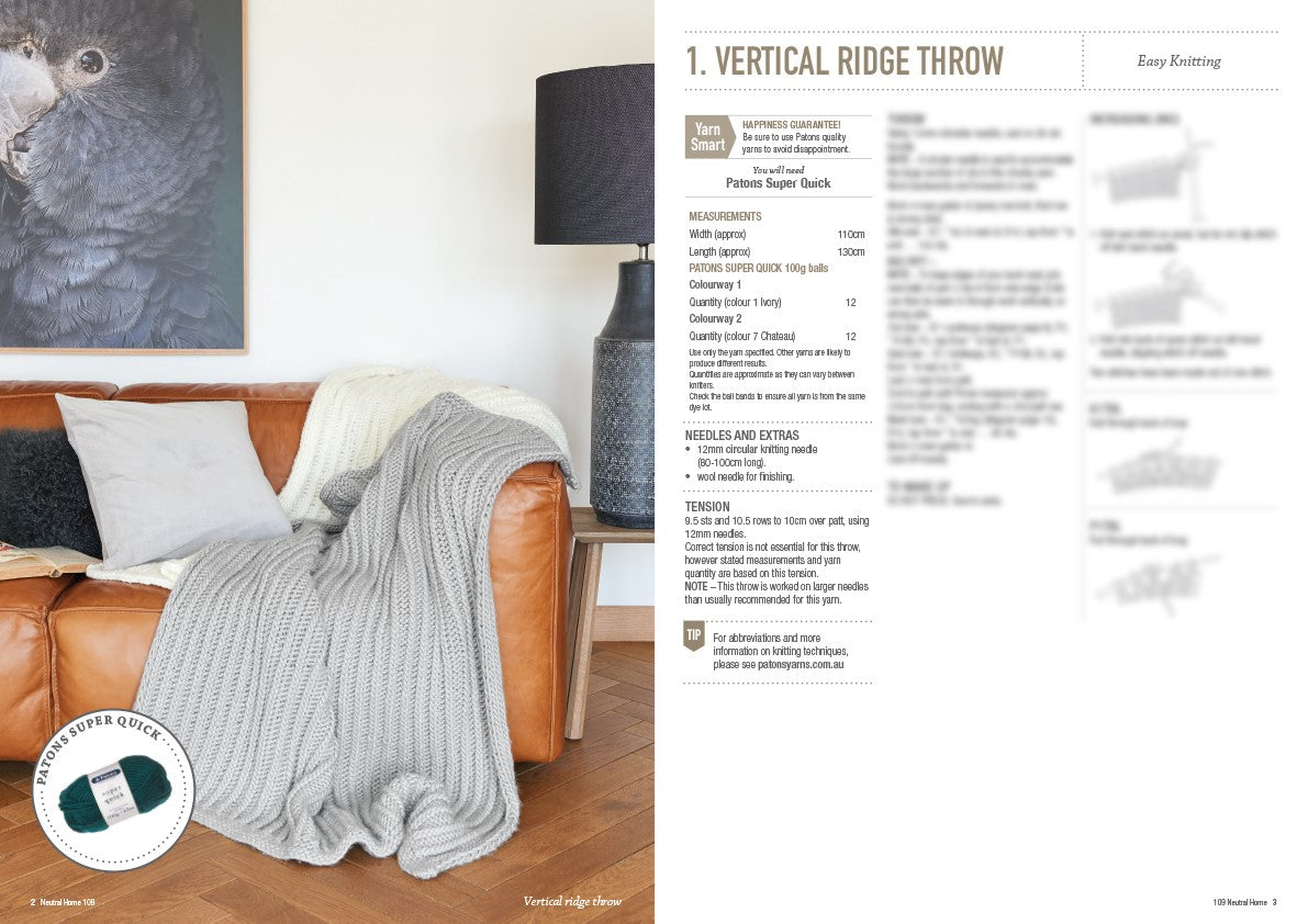 Patons Neutral Home Book 109