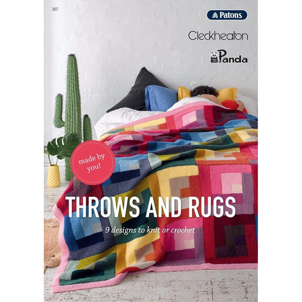 Patons Throws & Rugs Book 357