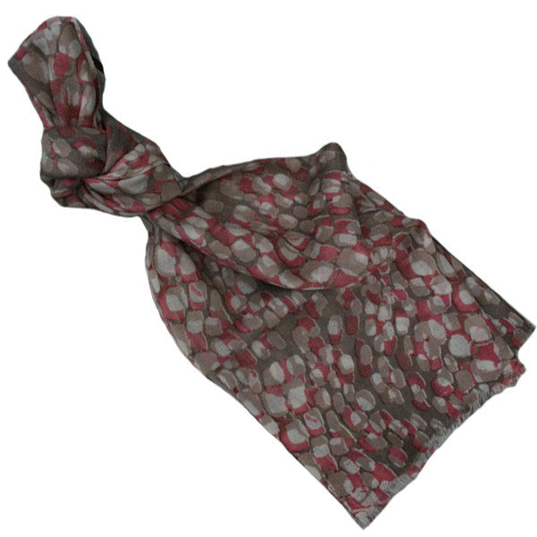 Sheer Bliss Petal Scarf - Pink