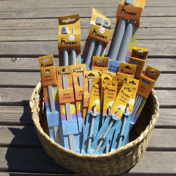 Pony Double Point Knitting Needles