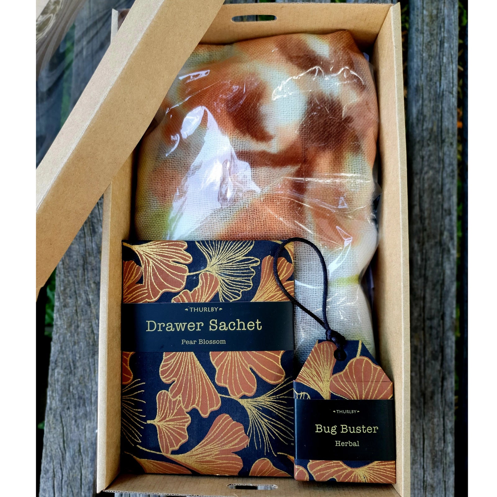 SHEER BLISS GIFT BOX - PAINTED LILAC SCARF