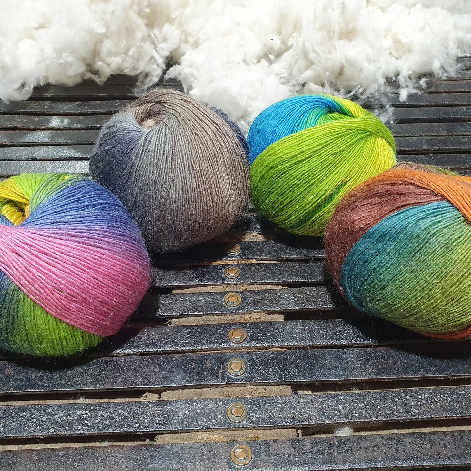 Nundle Undyed Baby Alpaca Yarn - Spin Weave Felt Dye - Nundle