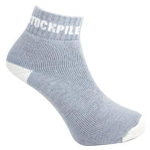 Stockpile Sports Anklet Socks - Ashes