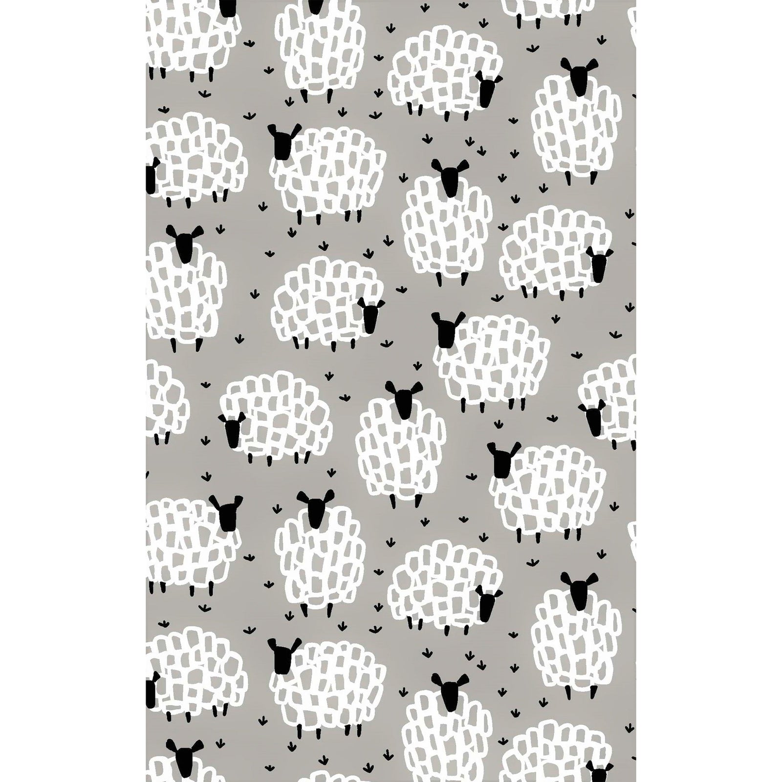 TEA TOWEL - GREY SHEEP