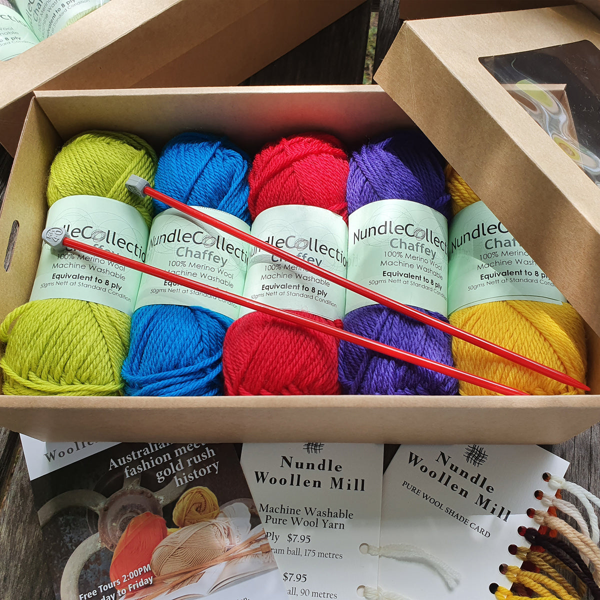 Nundle Woollen Mill Tempter Box - Vivid Vivienne