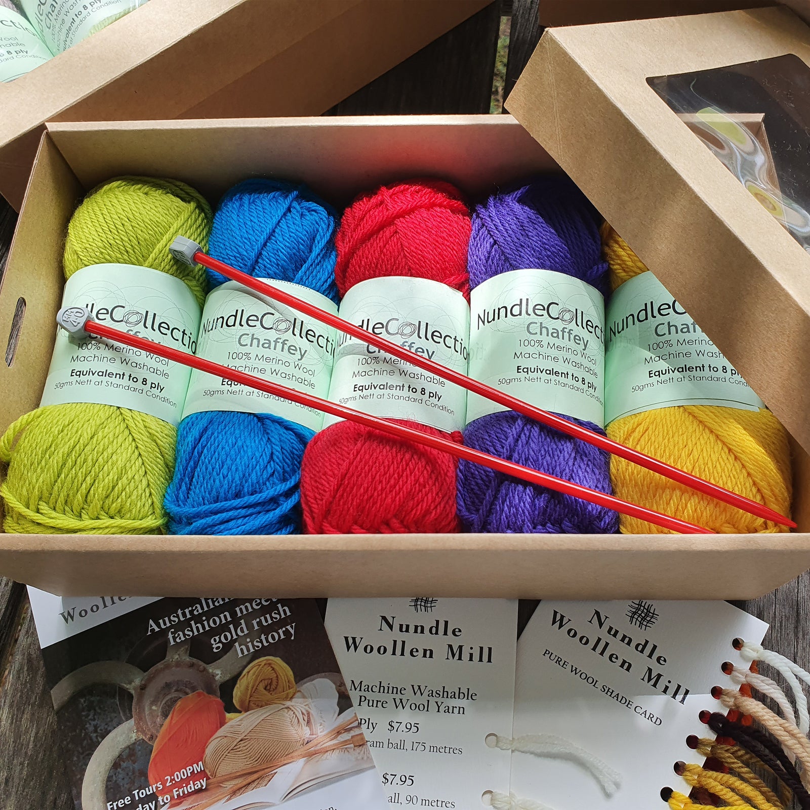 Nundle Woollen Mill Tempter Box - Vivid Vivienne