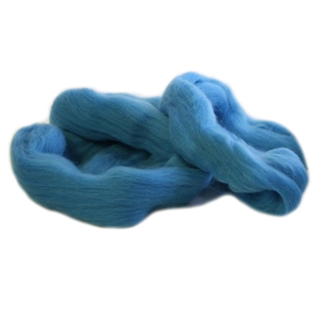 Merino Wool Top Aqua 450g