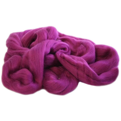 Merino Wool Top Cerise 3950g