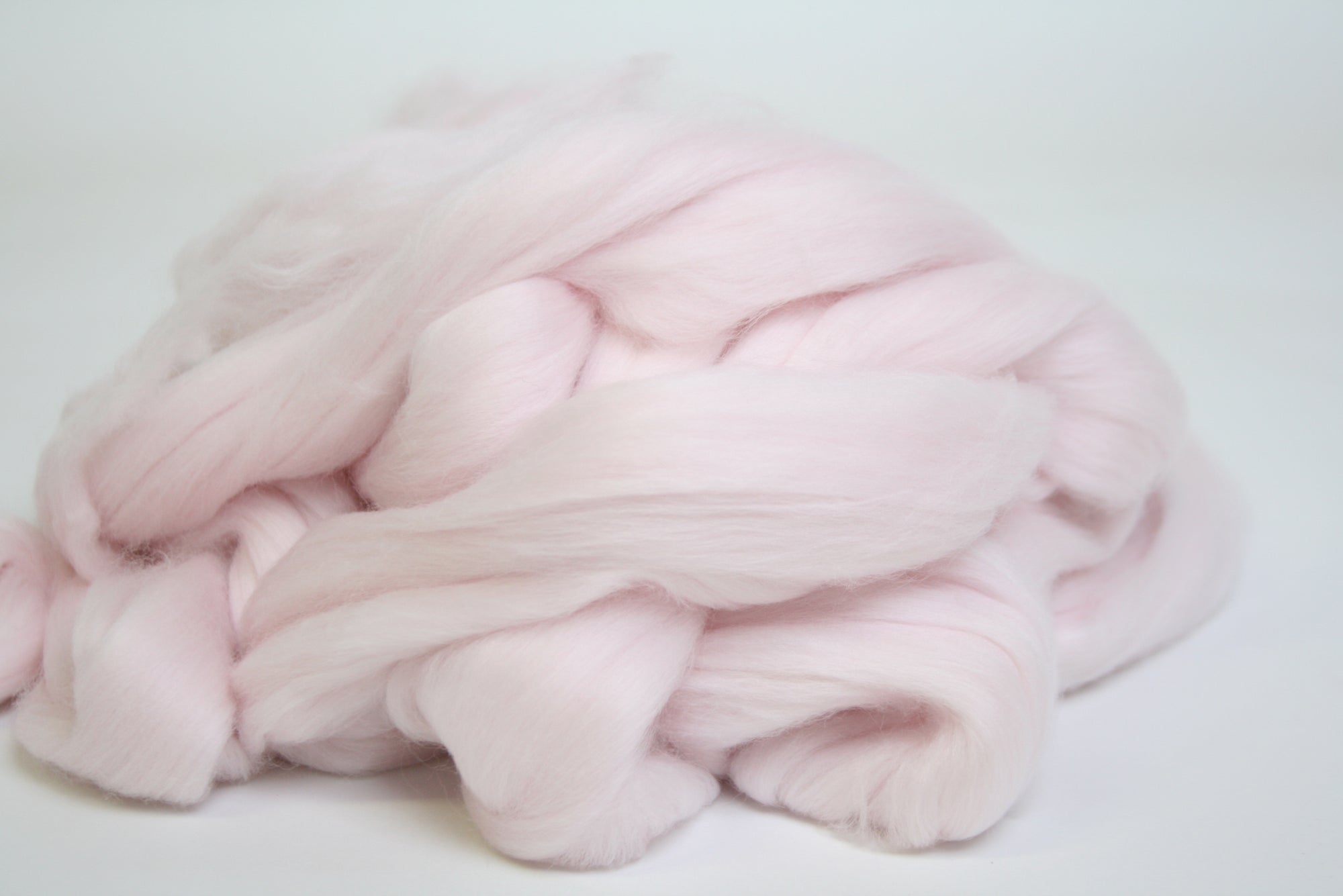 Merino Wool Top Pink Lace