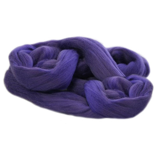Merino Wool Top Purple 3950g