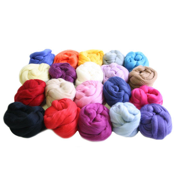 Multi Pack Coloured Wool Top
