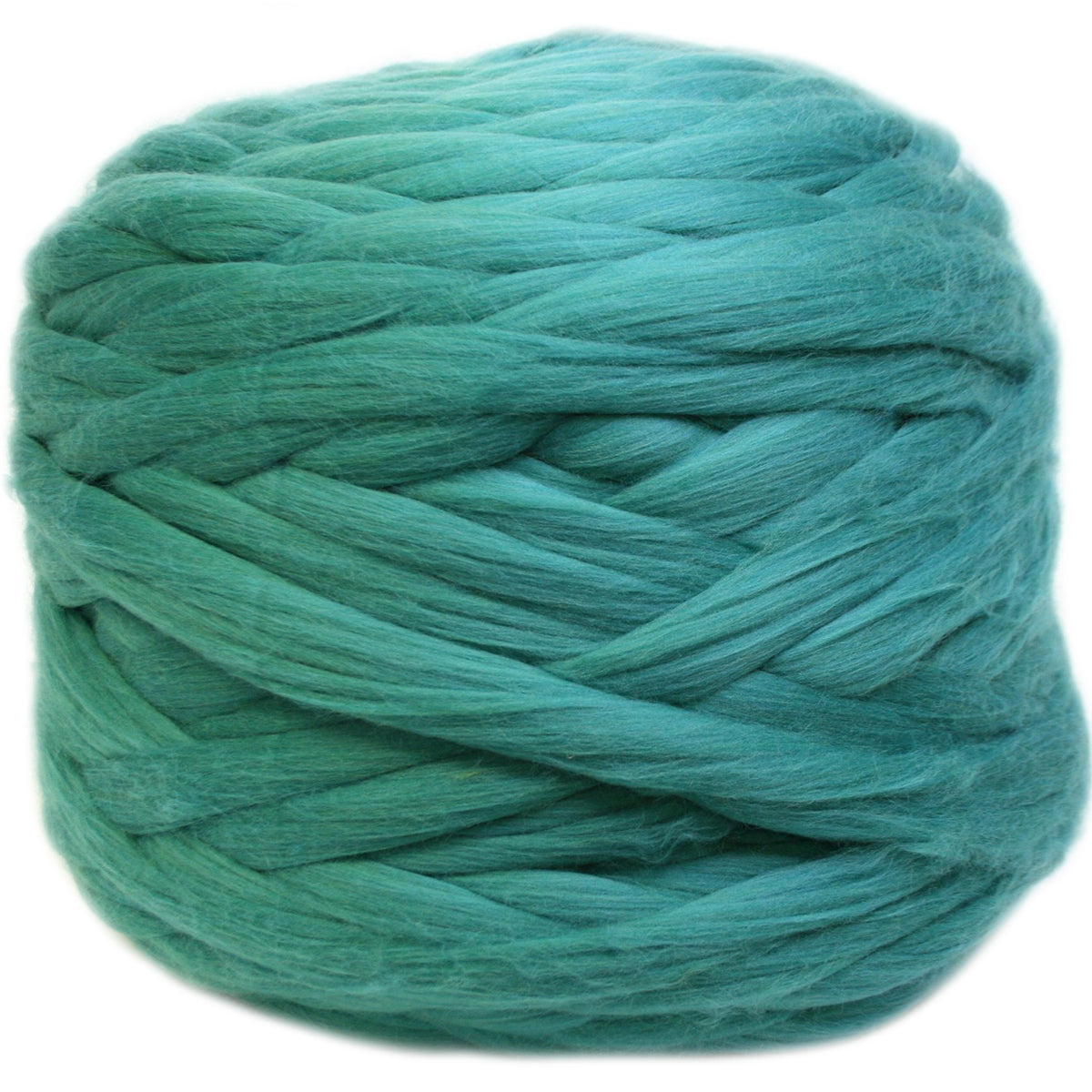 Merino wool top jade